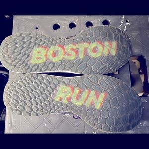 🔥New Balance Mens Size 13 Boston Marathon 2017 Zante V3 Purple Black  Shoes